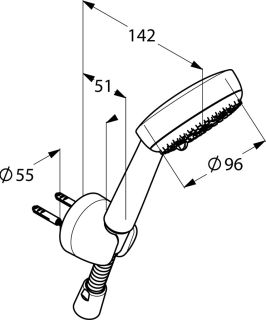 Душевой комплект Kludi Bozz 7в1 386310576 хром